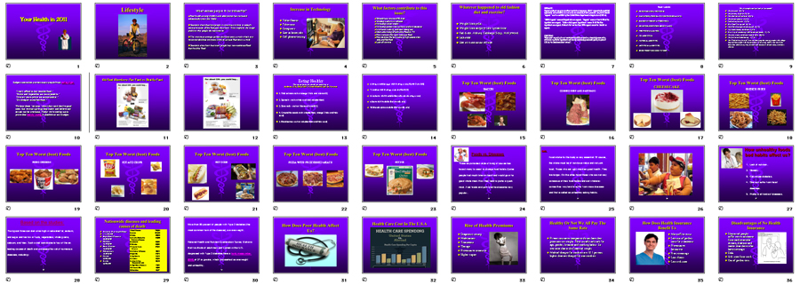 We make Powerpoint Presentations